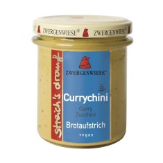 Crema bio tartinabila vegetala Currychini cu curry si zucchini, 320 g foto
