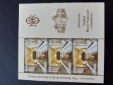 2013 -Romania - Arhitectura, Palatul Bancii Nationale a Romaniei - 3 serii cu manseta - LP1976b