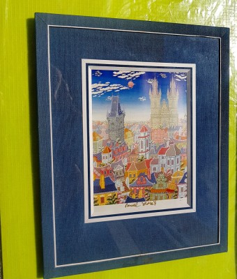 D617-Tablou grafica color Praga Pavel &amp;hellip;. foto