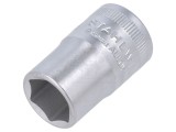 Cheie Tubulară Hex 15mm 1/2 38mm Oțel Cromat