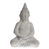 Decoratiune Buddha gri antichizat 60 cm