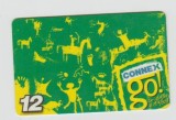 bnk card Romania - Connex - Reincarcare Go! Cave paintings 12 - RO-CON-REF-0020D