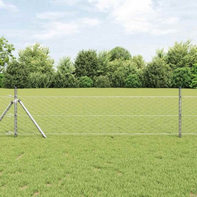 gard hexagonal 0.4x10 m oțel galvanizat foto