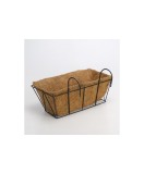 Jardiniera decorativa cu fibra de nuca de cocos: 30 cm, Oem