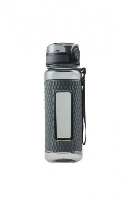 Sticla apa Uzspace Sport Tritan, fara BPA cu capac 800ml gri Handy KitchenServ foto