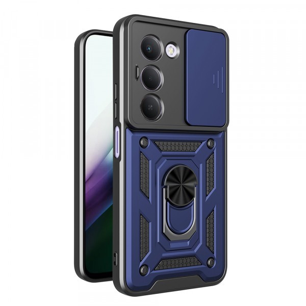 Husa pentru Xiaomi Redmi 15 5G / 15 4G, Techsuit, CamShield, Albastra