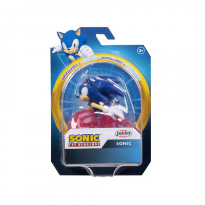 Nintendo Sonic - Figurina 6 cm, Modern Run Sonic, S14 foto