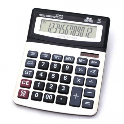 Calculator de Birou Check&amp;amp;Correct CT8838 12 Caractere foto