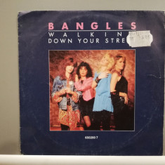 Bangles – Walking Down Your….(1986/CBS/Holland) - VINIL/"7 Single/NM