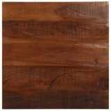 VidaXL Blat de masă pătrat, 50x50x2,5 cm, lemn masiv reciclat
