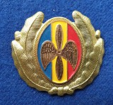 Insigna Militara Ofiter AVIATIE - PILOT - AVIATOR - Coifura insemn cascheta