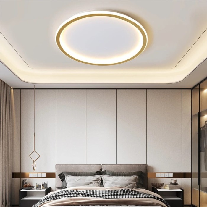 Plafoniera Gold 40W 40cm 3000/4000/6500K, auriu, Erste