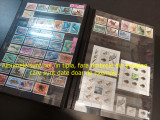 Album Luechtturm Premium pentru timbre LUX 32 / 64 pag. negre, folii cristal
