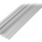 Profil Aluminiu pentru Module LED 1m Transparent &icirc;n Trepte