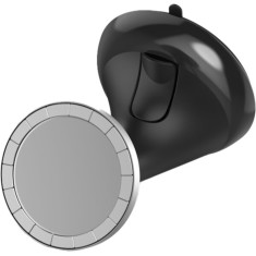 Suport auto universal Hama MagLock Vent, Ventuza, Magnetic, Negru