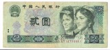 Bancnota 2 yuan 1980 - China