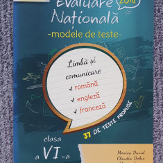 Modele de teste Evaluare nationala 2018. Limba si comunicare CLASA A VI A, 214 p