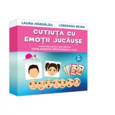 Cutiuta cu emotii jucause - materiale pentru dezvoltarea Inteligentei Emotionale la copii (3+ ani) - Laura Hardalau, Loredana Bejan