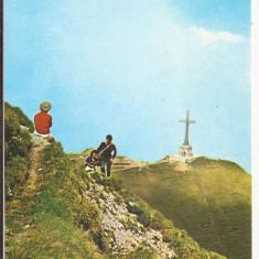Carte Postala veche - Muntii Bucegi -Monumentul Eroilor , necirculata