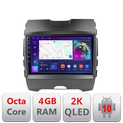 Navigatie Ford Edge 2015-2021 Highline Android Octa Core Ecran 2K QLED GPS 4G 4+32GB 360 kit-edge-high+EDT-E409-2K CarStore Technology foto