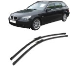 Cumpara ieftin Set stergatoare BMW Seria 5 Touring (E61) 2004-2010, parbriz, Valeo Silencio Xtrm