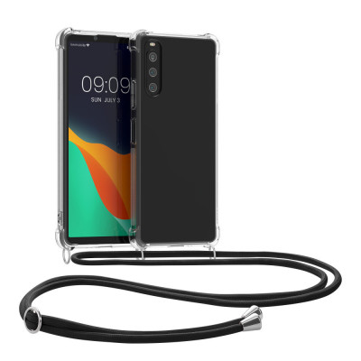 Husa Kwmobile pentru Sony Xperia 10 IV, Silicon, Transparent, 58841.03 foto