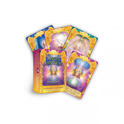 Angel Answers Oracle Cards: A 44-Card Deck and Guidebook foto