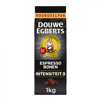 Cafea Douwe Egberts Espresso, 1000 Gr./pachet - Boabe foto