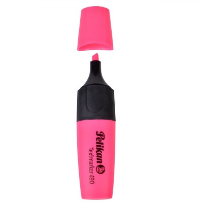 Evidențiator Pelikan Textmarker 490, Culoare Fucsia, Cerneală Pe Bază De Apă foto