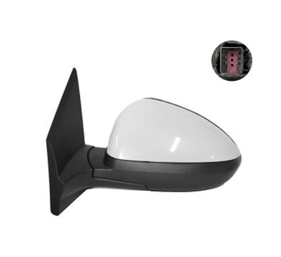 Oglinda exterioara Chevrolet Aveo (T300) 05.2011-2014 partea stanga View Max crom convex prevopsita reglare electrica cu incalzire, cu 5pini foto