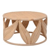 Cumpara ieftin Set 2 masute de cafea de gradina Siderty Boho Pako World Natural 80x80x45 cm