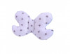 Perna bebelusi Butterfly Minky White Stars Blue