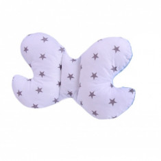 Perna bebelusi Butterfly Minky White Stars Blue