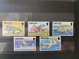 Gibraltar 1978 AVIATIE/ Aniversare Royal Air Force, serie MNH, 5v