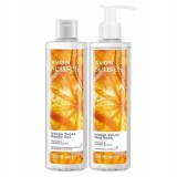 Set Twist portocale (gel dus 250,sapun lichid 250), Avon