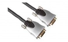 Cablu Velleman VGA/SVGA Male la VGA/SVGA Male Professional 5m Negru foto