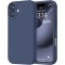 Husa de protectie matte tpu, flippy, pentru apple iphone 16, protectie camera, antisoc, antizgariere, antialunecare, acoperire completa, albastru