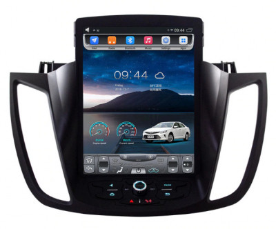 Navigatie Ford Kuga 2 Dupa 2012 si C-Max 2011-2019 AUTONAV Android GPS Dedicata Stil Tesla, 64GB Stocare, 4GB DDR3 RAM, Display Vertical AUTONAV Andro foto