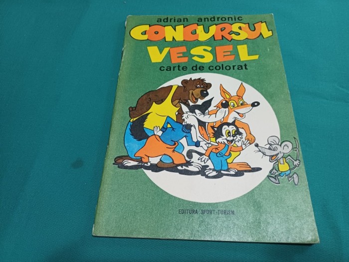 CONCURSUL VESEL * CARTE DE COLORAT /ADRIAN ANDRONIC / 1975 * 29