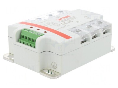 Releu semiconductor 40A 3-fazat 24-660VAC foto