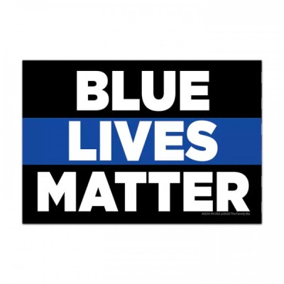 Magnet &amp;quot;BLUE LIVES MATTER&amp;quot; [LUCKY SHOT USA] foto