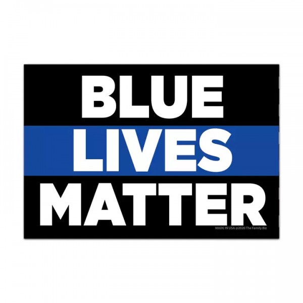 Magnet &quot;BLUE LIVES MATTER&quot; [LUCKY SHOT USA]