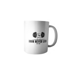 Cana alba personalizata &quot;Iron Never Lies&quot;, INOVATIX&reg;. 330ml, Oem