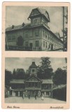 SV * Baia Borsec * CARTE POSTALA MULTIPLA (2 imagini) * anii &#039;20, Circulata, Necirculata, Fotografie, Printata