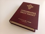 CONCORDANTA BIBLICA TEMATICA. EDITIE REVAZUTA DUPA LUCRAREA &rdquo;CALAUZA PREDICATORULUI&rdquo; DIN 1902. EDITURA TRINITAS IASI 2000 COPERTI CARTONATE