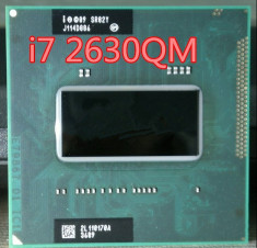 Intel Core i7-2630QM Sandy Bridge ivy 2670QM 2710QE 2720QM 2760QM 2820QM 2860QM foto