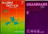 SET 2 VOL. 5e COLLEGES: AU PLAISIR DES MOTS LECTURES ET LANGAGE; GRAMMAIRE ET PRATIQUE DE LA LANGUE -M. OBA-247731