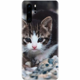 Husa silicon pentru Huawei P30 Pro, Animal Cat