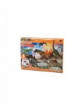 Calendar de Craciun Collecta cu figurine pictate manual Viata Preistorica