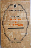 Maxime si cugetari &ndash; Balzac